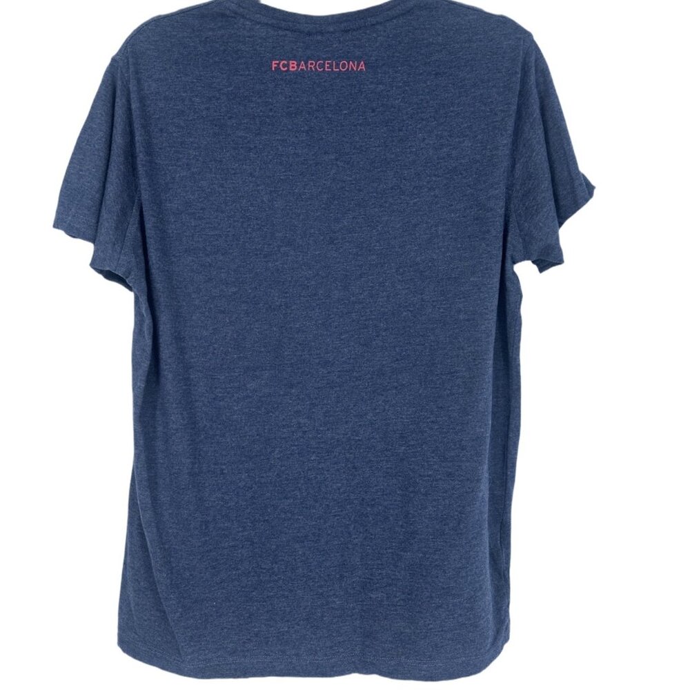 ⚽ FC Barcelona Graphic Tee Shirt Camp Nou Since 1899 Navy S ⚽ - Picture 3 of 6